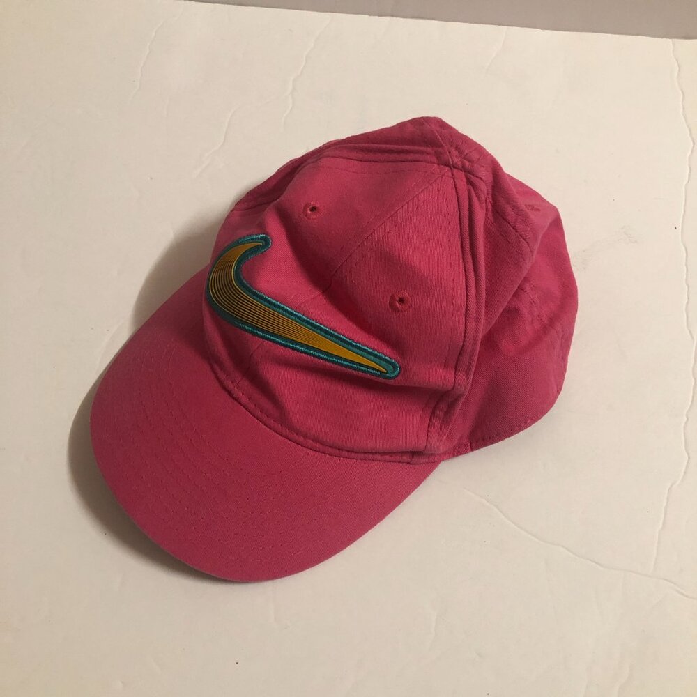 Nike Girl’s Pink Hat Size 4-6X - Picture 2 of 9